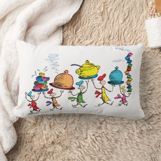 The Whos Carrying the Christmas Feast Lendenkissen (Decke)