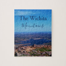 The Wichita Mountains Oklahoma Jigsaw Puzzle