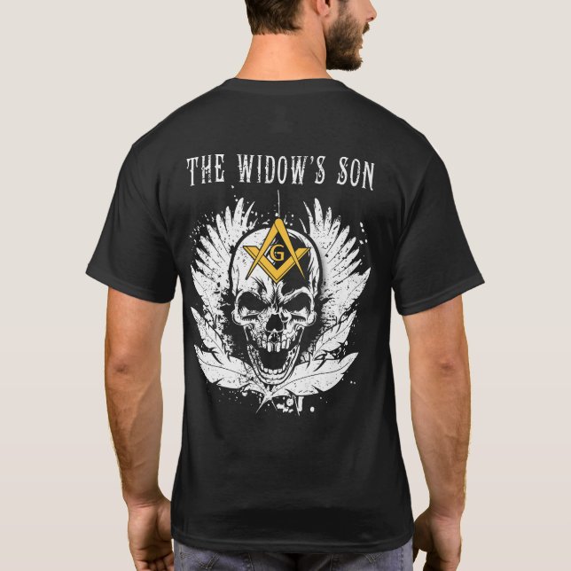 THE WIDOWS SON Weihnachtsgeschenk Premium T - Shir T-Shirt (Rückseite)