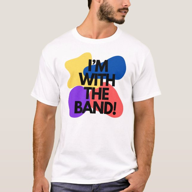The Wiggles - Ich bin bei der Band! Mens T - Shirt (Vorderseite)