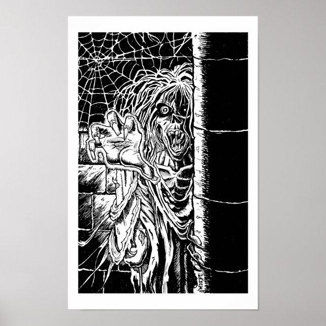 "The Wight" - Illustration von Tracy Lesch Poster (Vorne)