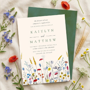 The Wildflower Meadow Hochzeitssuite - Einladung
