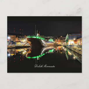 The William A Irvin Duluth Minnesota Postkarte