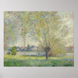 The Willows Claude Monet 1880 Poster