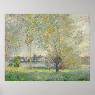 The Willows Claude Monet 1880 Poster