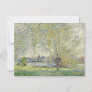 The Willows Claude Monet 1880 Postkarte