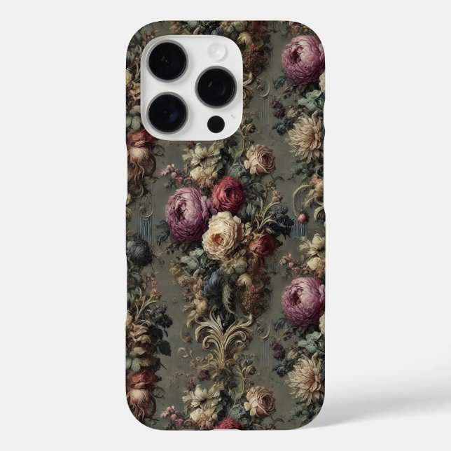 The Wilted Vigil - Gothic Floral Case-Mate iPhone Hülle (Rückseite)