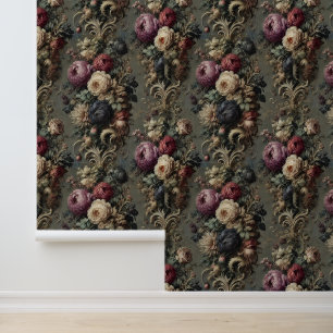 The Wilted Vigil - Gothic Floral Tapete