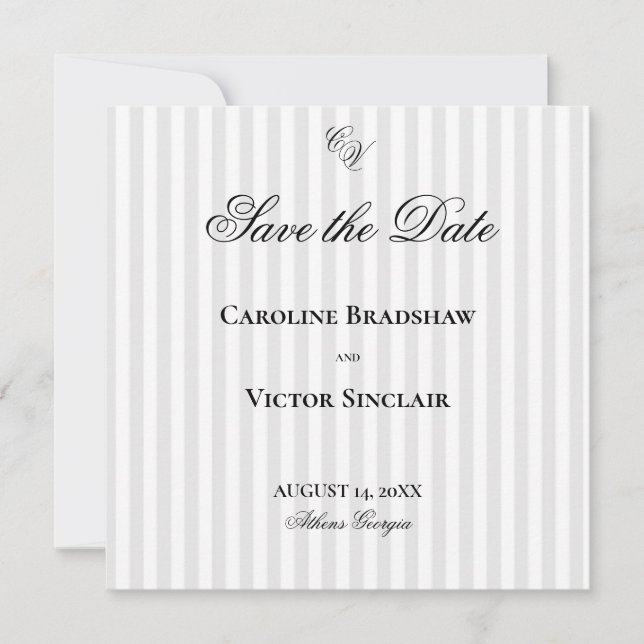 The Windsor Wedding Save the Date  (Vorderseite)