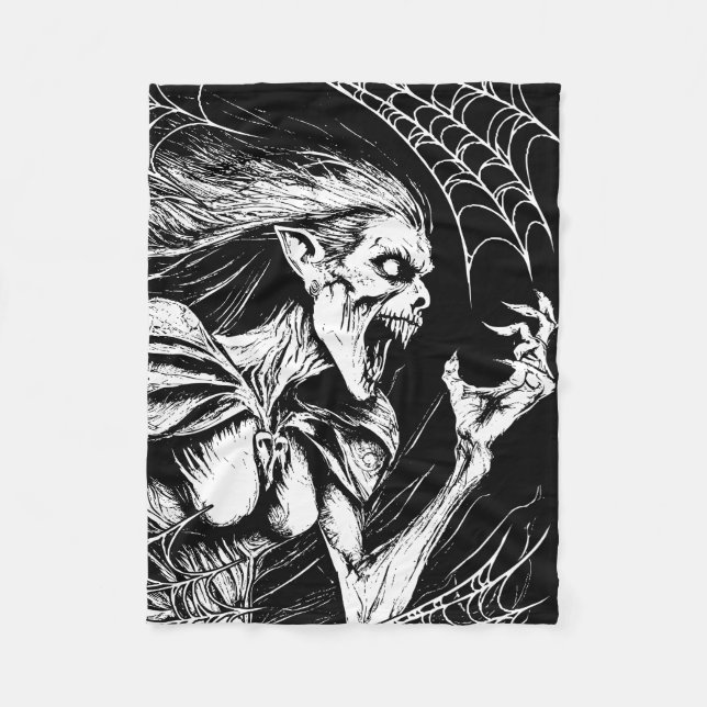 The Witch Fleecedecke (Vorderseite)