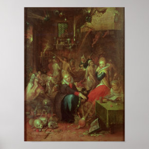 The Witches' Sabbath, 1606 Poster
