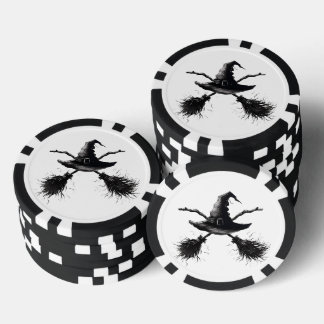 The Witch's Cross-Noir Pokerchips