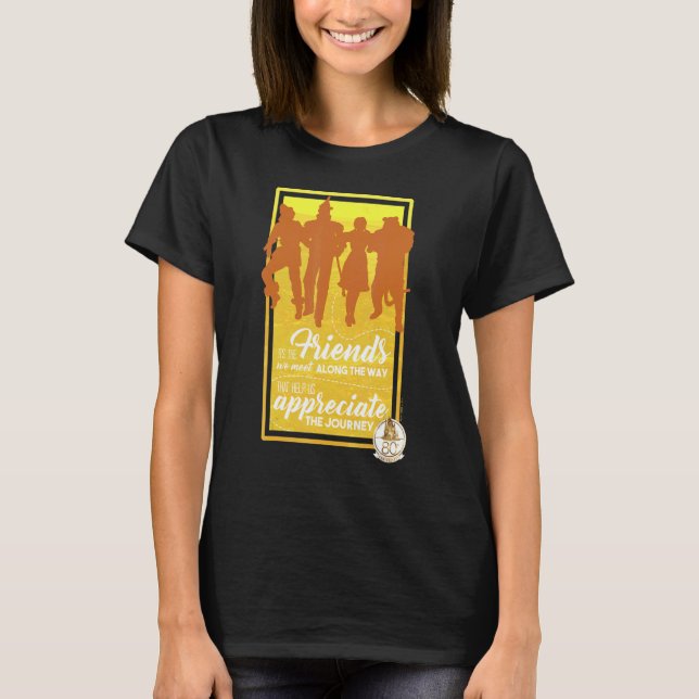 The Wizard of Oz Group The Friends We Met Along Th T-Shirt (Vorderseite)