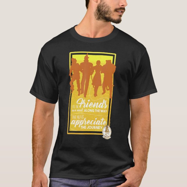 The Wizard of Oz Group The Friends We Met Along Th T-Shirt (Vorderseite)