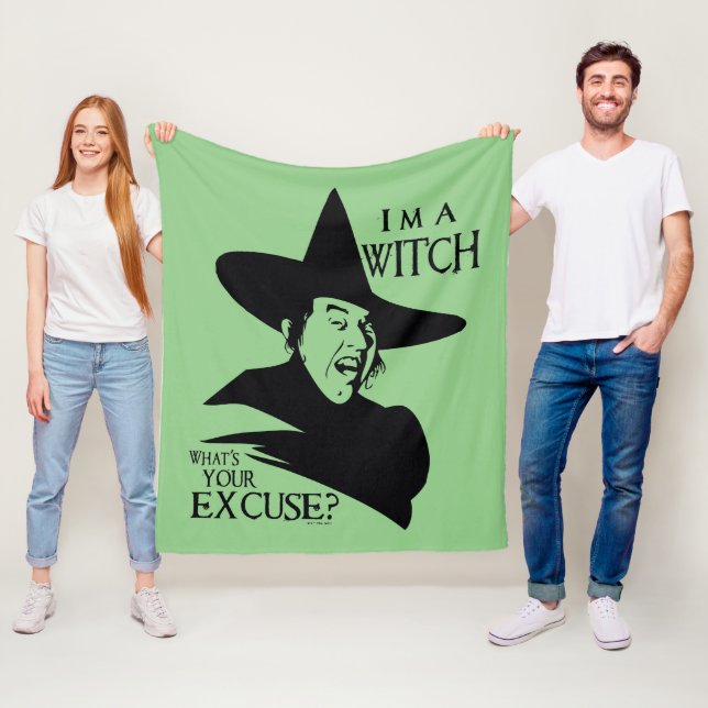 The Wizard Of Oz™ | I'm A Witch Fleecedecke (Beispiel)