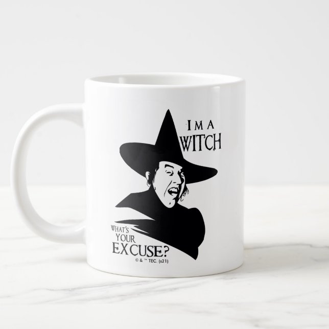 The Wizard Of Oz™ | I'm A Witch Jumbo-Tasse (Links)