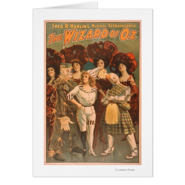 "The Wizard of Oz" Musical Theater Poster #1 (Vorne)