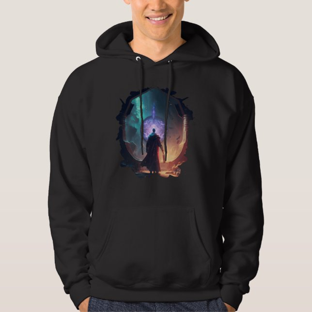 The Wizard's Adventure The Mystical Portal Hoodie (Vorderseite)