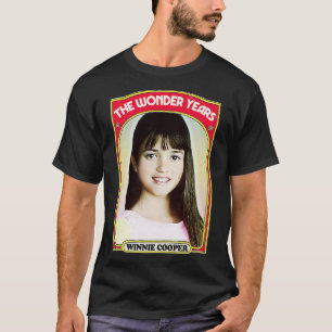 The Wonder Years Retro Style Baseball Design T-Shirt