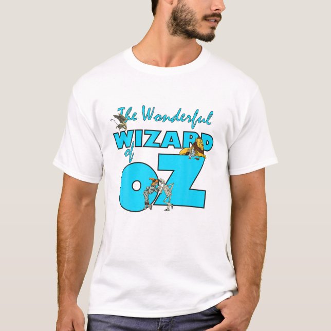 The Wonderful Wizard Of OZ Dorothy Tinman Cowardly T-Shirt (Vorderseite)