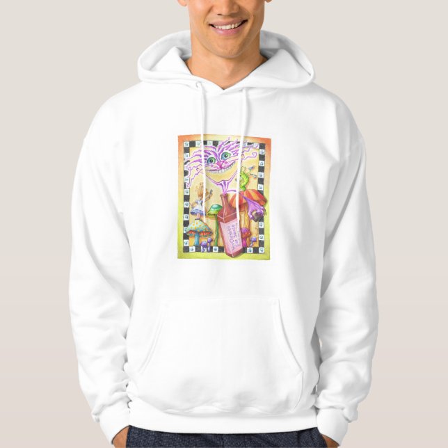 The WorCHESHIRE CAT Hoodie (Vorderseite)