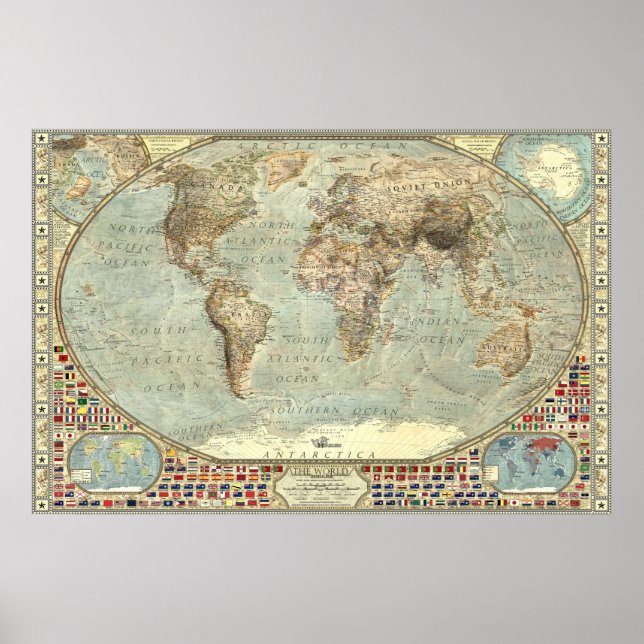 The World - 1938 Poster (Vorne)