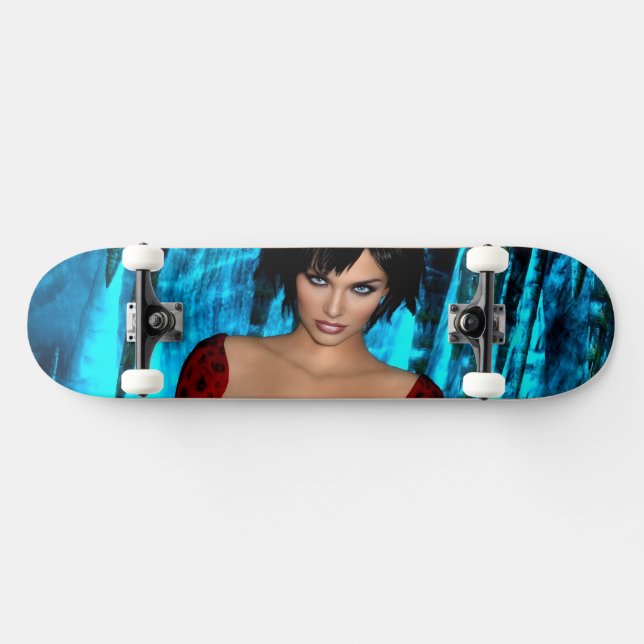 The World Behind the Eyes Skateboard (Horizontal)