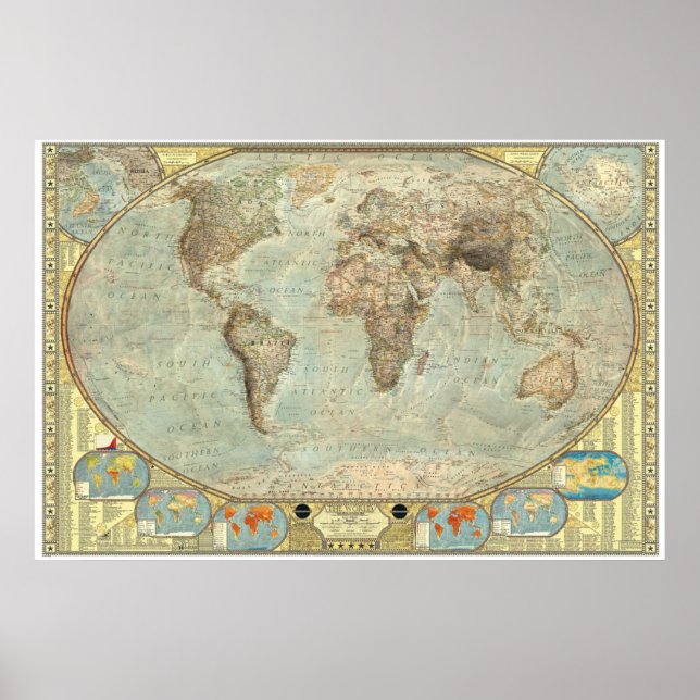 The World - Climate Change Poster (Vorne)