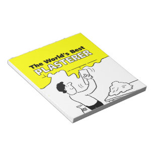 The World’s Best Plasterer Notizblock