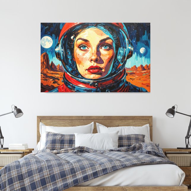 THE WORLD WE DISCOVERED 22 LEINWANDDRUCK (Insitu (Schlafzimmer))