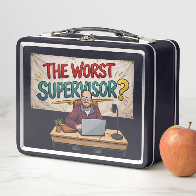 The Worst Supervisor? “Not Phyl” Metal Lunch Box (Beispiel)