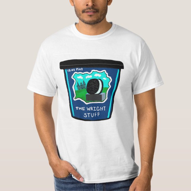 "The Wright Stuff" T-Shirt (Vorderseite)