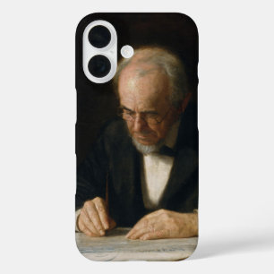 The Writing Master von Thomas Eakins iPhone 16 Hülle