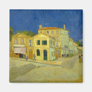 The Yellow House (F464) Van Gogh Fine Art Magnet