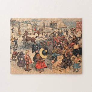 "The Yellow Kid" Jigsaw Puzzle