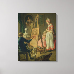 The Young Artist, c.1760 Leinwanddruck