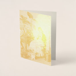 The Young Florist (von Carl Zewy) Folienkarte