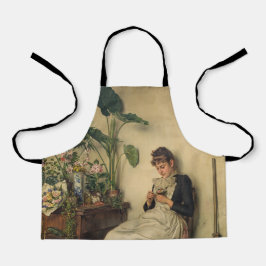 The Young Florist (von Carl Zewy) Schürze