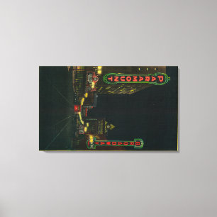 Theater am Broadway in Portland an der Main Street Leinwanddruck