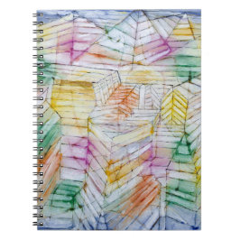 Theater-Bergbau (1920) von Paul Klee. Notizblock
