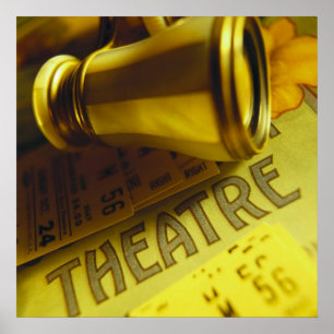 Theater Binoculars Poster