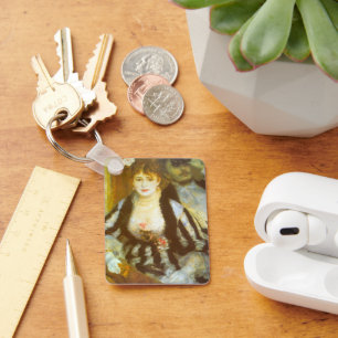 Theater Box by Pierre Renoir, Vintage Fine Art Schlüsselanhänger