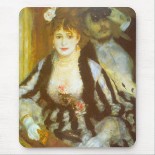 Theater Box by Pierre Renoir, Vintage Kunst Mousepad