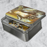 Theater Box by Pierre Renoir, Vintage Kunst Puzzle<br><div class="desc">La Loge, The Theatre Box (1874) von Renoir ist eine Vintage impressionistische Liebe und Romantik feine Kunst Portraitmalerei. Ein Paar ist elegant gekleidet und trägt ein schönes Kleid und einen Smoking. Der Mann und die Frau sitzen in einer Theaterbox und schauen sich eine Aufführung mit Operngläsern oder kleinen Ferngläsern an....</div>