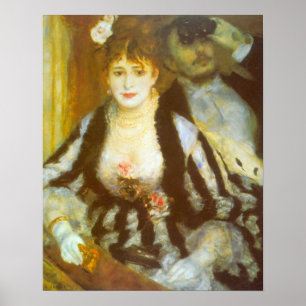 Theater Box von Pierre Renoir, Vintage Fine Art Poster