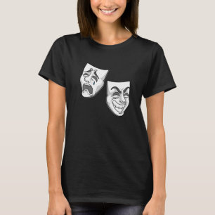 Theater Comedy Masken für Schauspieler T-Shirt