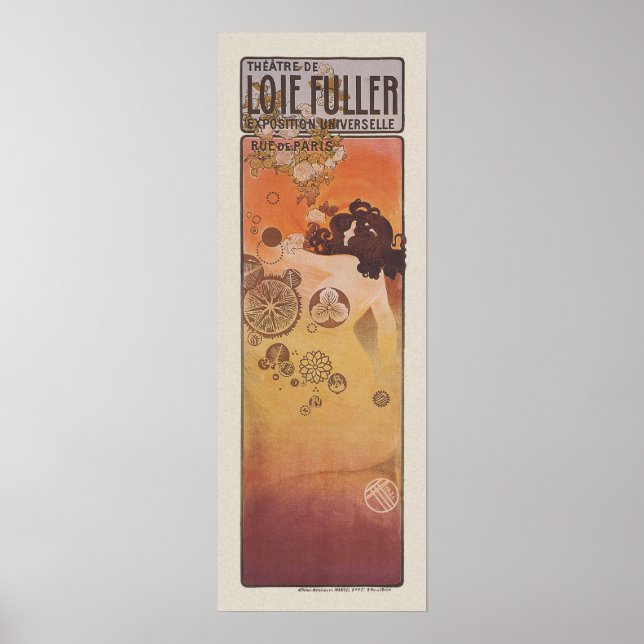 Theater De Loie Fuller Poster (Vorne)