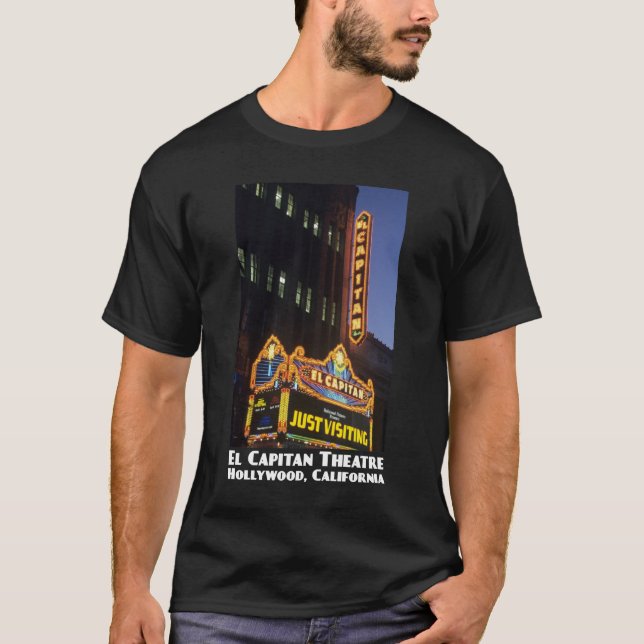 Theater EL Capitan, Hollywood-Dunkelheits-T - T-Shirt (Vorderseite)