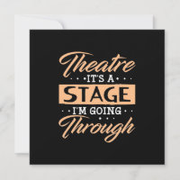 Theater Es Ist Eine Bühne Auf Der Schauspieler Geh