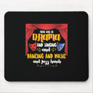 Theater Es wird Drama Mousepad